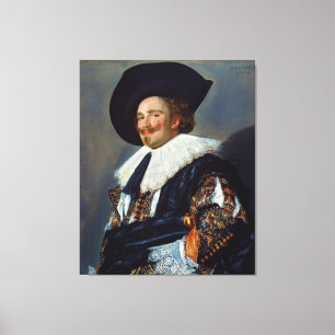 Toile The Laughing Cavalier de Frans Hals (1624)