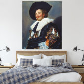 Toile The Laughing Cavalier de Frans Hals (1624) (Insitu(Chambre))