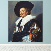 Toile The Laughing Cavalier de Frans Hals (1624) (Insitu (Plancher de Bois))