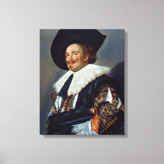 Toile The Laughing Cavalier de Frans Hals (1624) (Recto)