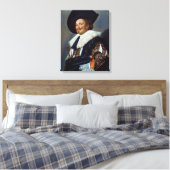 Toile The Laughing Cavalier de Frans Hals (1624) (Insitu(Chambre))