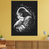 Toile The Lord is my Shepard. Psalm 23. (Insitu(Salon))