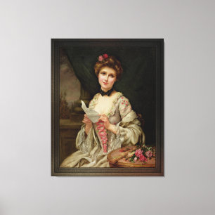 Toile The Love Letter par François Martin-Kavel