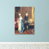 Toile The Lovers' Tiff, 1872 (huile sur panneau) (Insitu (Plancher de Bois))