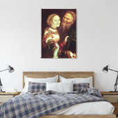 Toile The Lovesick Old Man, 1553 (huile sur panneau) (Insitu(Chambre))