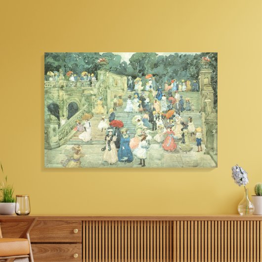 Toile The Mall, Central Park de Maurice Prendergast (Insitu(Salon))