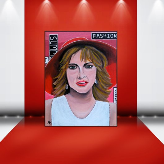 Toile The Mannequin Painting by Alfred Fox