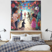 Toile The Market Between Worlds (Insitu(Chambre))