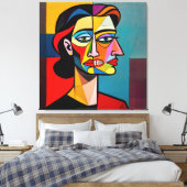 Toile The Mask and the Monster - Portrait of a Deceiver (Insitu(Chambre))