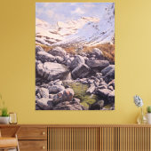 Toile The Might of Mountains and Rocks: wall Art (Insitu(Salon))