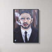 Toile The Mobster Painting by Alfred Fox (Recto)