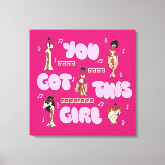 Toile The Muses - You Got This Girl Canvas Print (Recto)