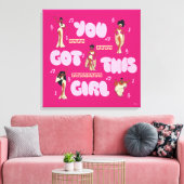 Toile The Muses - You Got This Girl Canvas Print (Insitu(Salon))