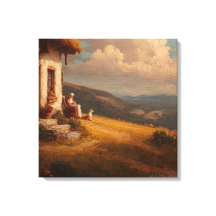 The Old Lady and Her Dog