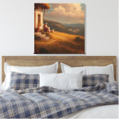 Toile The Old Lady and Her Dog (Insitu(Chambre))