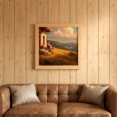 Toile The Old Lady and Her Dog