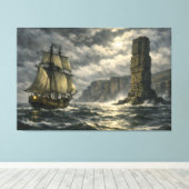 Toile The Old Man of Hoy par BurnsInHell (Insitu (Plancher de Bois))