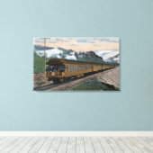 Toile "The Olympian" Chicago, Milwaukee et St. Paul (Insitu (Plancher de Bois))