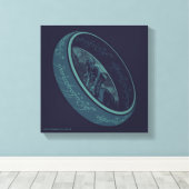 Toile THE ONE RING™ GOLLUM™ Graphic (Insitu (Plancher de Bois))