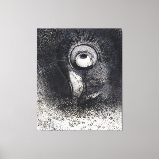 Toile The Origins drawing by Odilon Redon (Recto)