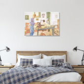 Toile The Print Room, pub dans Laissez la lumière hinine (Insitu(Chambre))