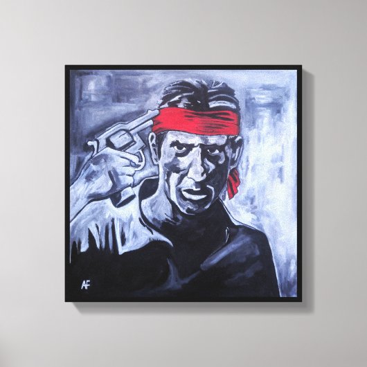 Toile The Prisoner Painting by Alfred Fox (Recto)