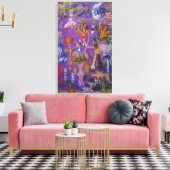 Toile The Purple Signs (Insitu(Salon))
