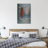 Toile The Red Scarf – Bright Against the Stillness (Insitu(Chambre))