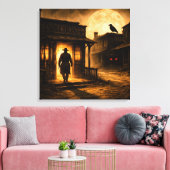 Toile The Saloon Shadow: Gothic Frontier Entry (Insitu(Salon))