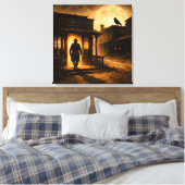 Toile The Saloon Shadow: Gothic Frontier Entry (Insitu(Chambre))