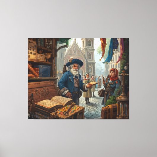 Toile The Scholar’s Market (Recto)