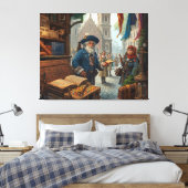 Toile The Scholar’s Market (Insitu(Chambre))