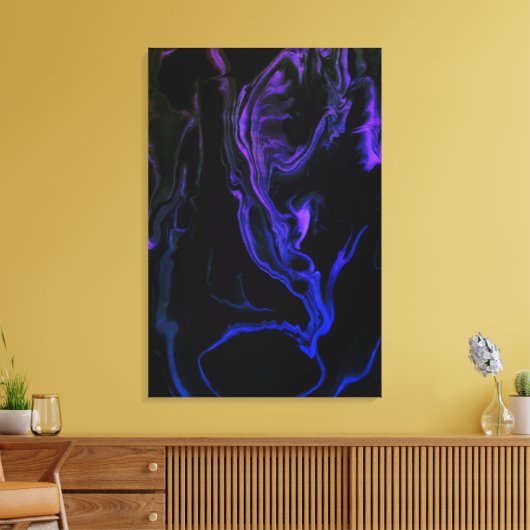 Toile The Scream-an Abstract Art Creation on a 24x36 in. (Insitu(Salon))