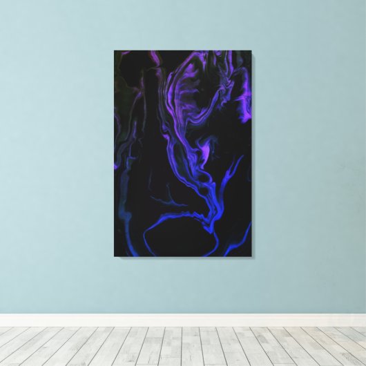 Toile The Scream-an Abstract Art Creation on a 24x36 in. (Insitu (Plancher de Bois))