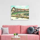 Toile The Sea Beach Hotel from the Beach (Insitu(Salon))