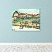 Toile The Sea Beach Hotel from the Beach (Insitu (Plancher de Bois))