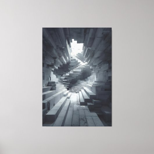 Toile The Shape of Collapsed Steps × The Shape of Layere (Recto)