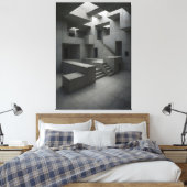 Toile The Shape of Silent Blocks × The Shape of Withheld (Insitu(Chambre))
