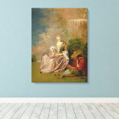 Toile The Shy Lover, 1718 (Insitu (Plancher de Bois))