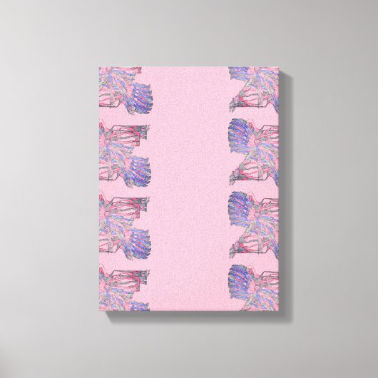 Toile The Soul's Tangle: Modern Expressionist Print (Recto)