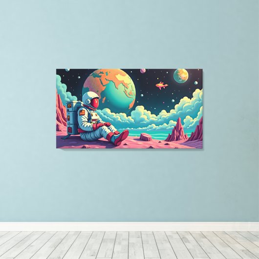 Toile The Space Between Thoughts (Insitu (Plancher de Bois))