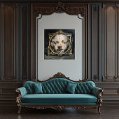 Toile The Spiritual Divide — Gothic Surreal Fine Art