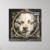 Toile The Spiritual Divide — Gothic Surreal Fine Art (Recto)