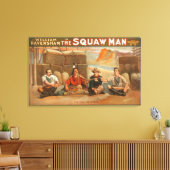 Toile "The Squaw Man" - Le Pipe de la Paix Théâtre (Insitu(Salon))