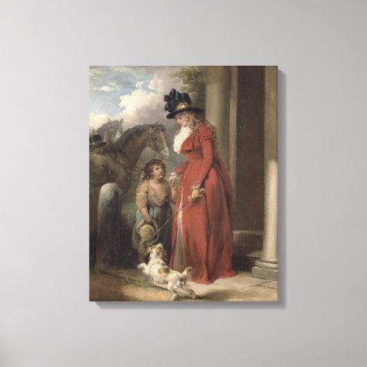 Toile The Squire's Door, c.1790 (Recto)