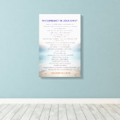 Toile The Supremacy Of Jesus Christ - Colossians 1:15-20 (Insitu (Plancher de Bois))