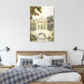 Toile The Temple Bridge, from Ackermann's Repository (Insitu(Chambre))