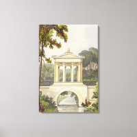 The Temple Bridge, from Ackermann's Repository
