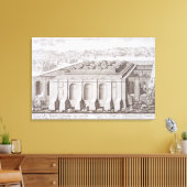 Toile The Temple of Solomon, Jérusalem, from 'Design (Insitu(Salon))