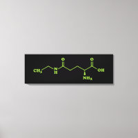 Thé Théanine Formule chimique moléculaire